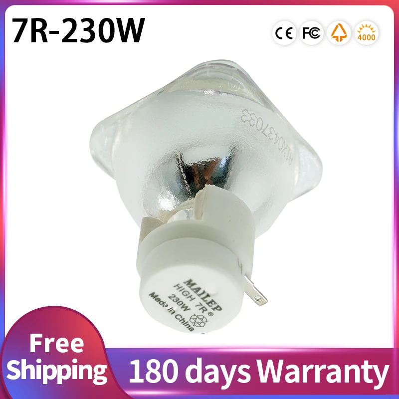 5r 7r 9r tanečné stolové lampa mobilný lúč žiarovka 200W 230W 260W žiarovka