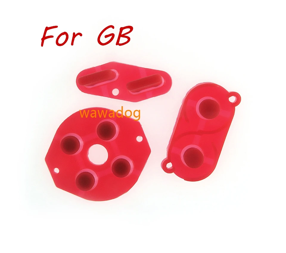 5sety pre Gameboy Classic GB Silikone Start SELECT KLYPAD Colorful Gum Vodivé gombíky ABD PAD