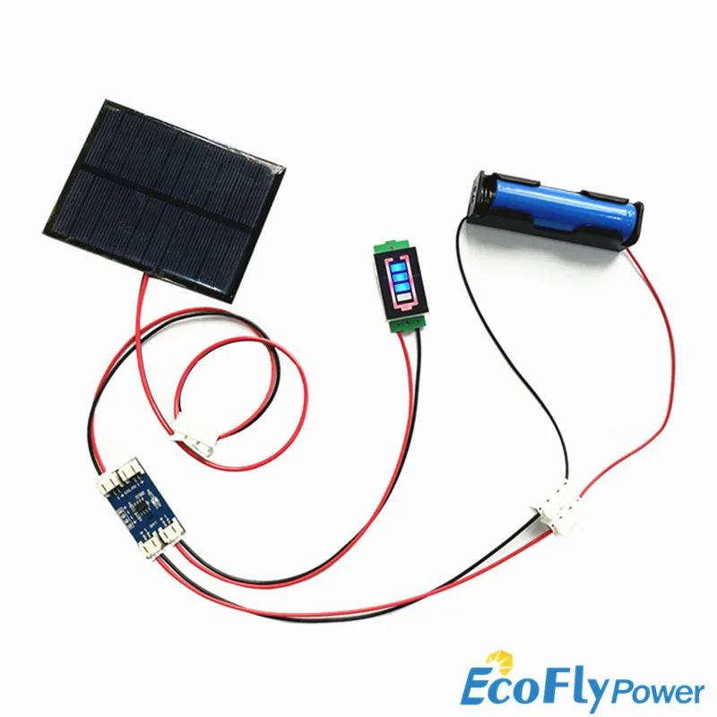 5V 5,5 V 160MA 250MA 500MA 1W 1,6W 2,5 W Solárny panel s 5V 1A Solárne lítium nabíjacie ovládače DIY SIT