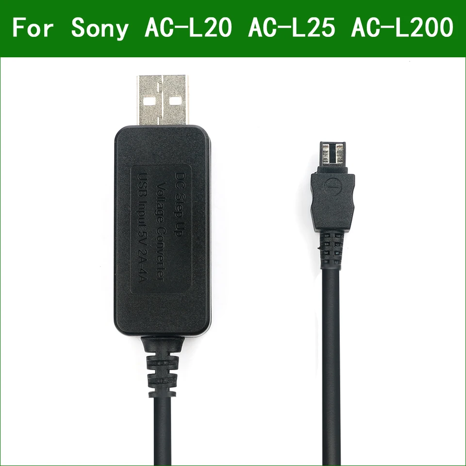 5V USB AC-L20 AC-L25 AC-L200 napájací adaptér nabíjačkový kábel pre Sony DCR-SR38 DCR-SR40 DCR-SR42 DCR-SR45 DCR-SR46