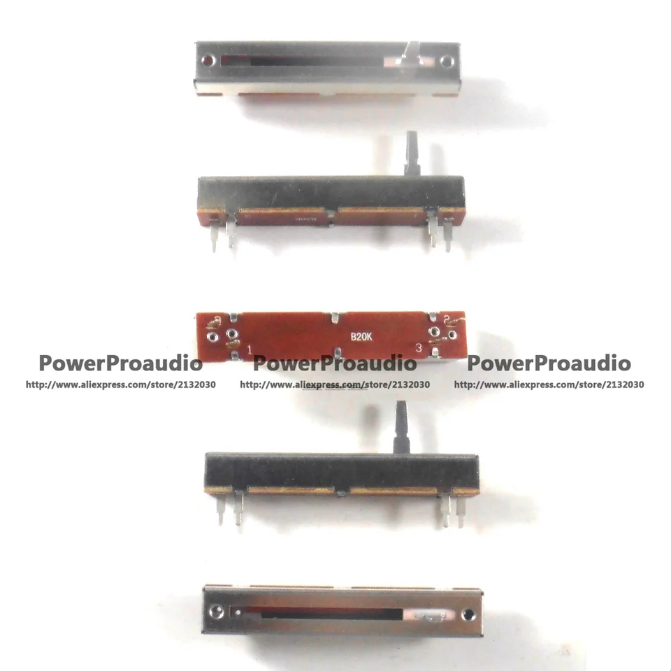 5x Original Fader pre Pioneer DDJ SR SX WEGO2 XDJ R1 418-S1-701 s prachovým uzáverom
