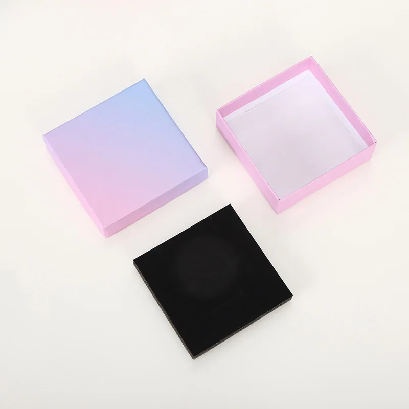 5x5x3cm vynikajúca ružová obalová škatuľka pre darček k prsteňom/šperkom Darček