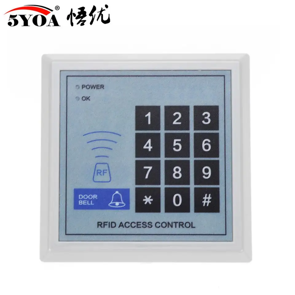 5YOA RFID ACCECT CONTROL SYSTÉM ZARIADENIE ZARIADENIA SAVIDLA PRIPOJENIE Vstupné dvere Kvalita zámku dverí