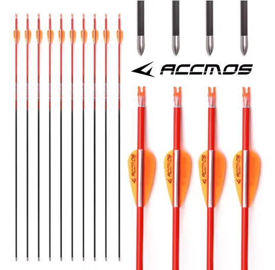 6/12/18ks ID4,2 mm Pure Carbon Arrow chrbtica 400 500 600 700 800 900 1000 32 -palcový luk