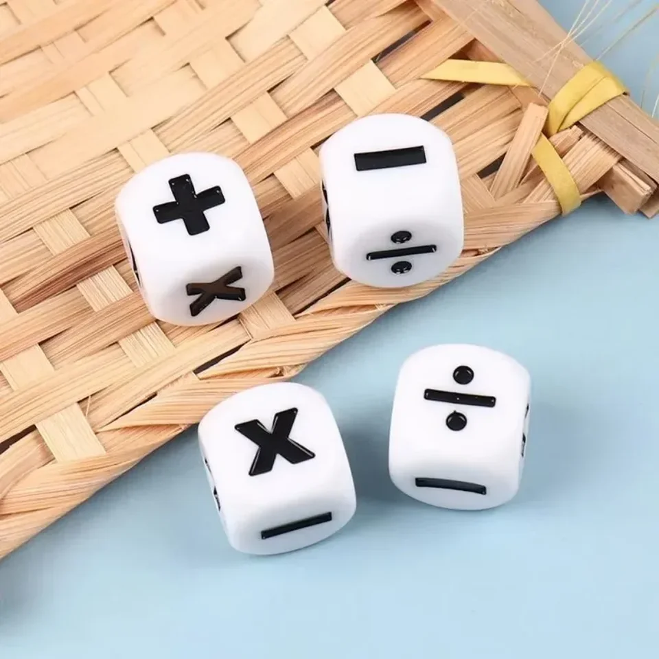 6/12ks 16 mm živice Pridanie odčítania multiplikácie Division Symbol Matematické hračky pre deti pre deti Operácie rekvizity vzdelávacie hračky