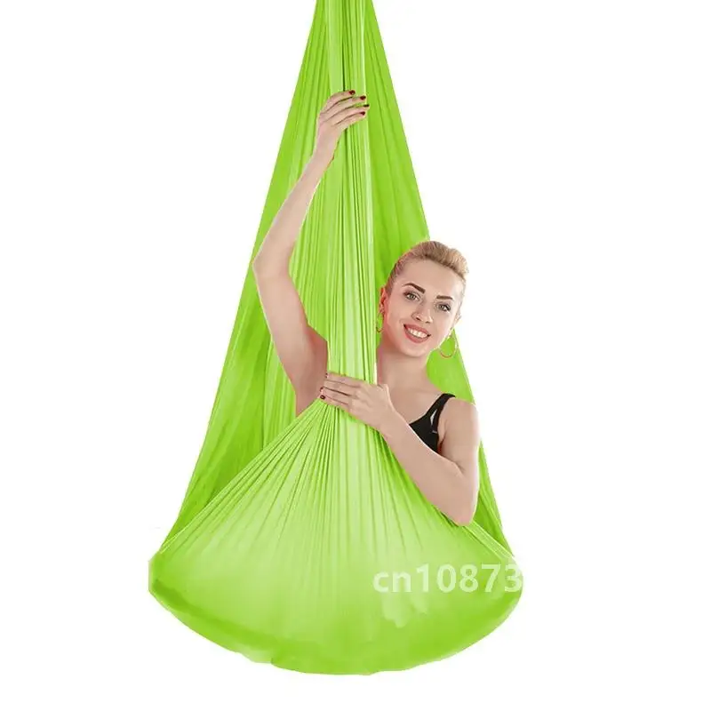 6*2,8 m Anti-Gravity Yoga Hammock Swing Pilates Aerial Yoga Silk Belt for Gym Home Fitness Yoga Training Sports