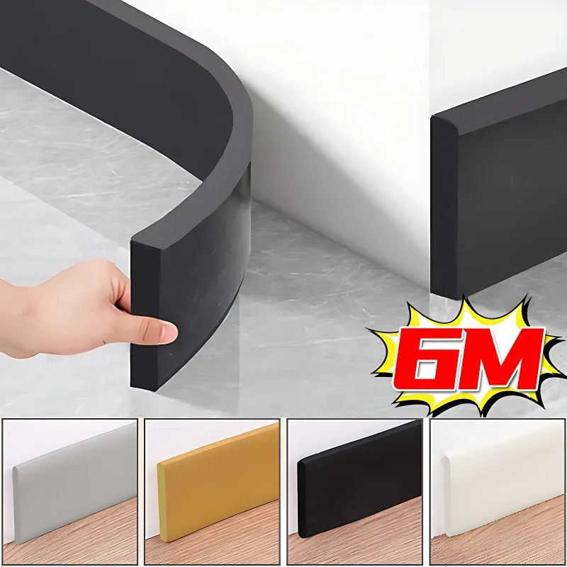 6/2 m vodotesný kryt Self Adhesive solting linky 3D stena Stupeň Zhruba proti kolegu dekoráciu detská rohová čiara