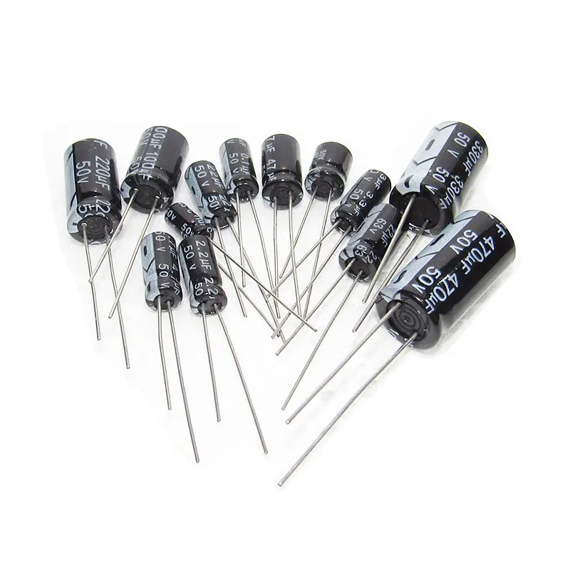 6,3 V hliník Elektrolytický kondenzátor 22UF 3UF 47UF 100UF 220UF 330UF 470UF 680UF 1000UF 2200UF 3300UF 4700UF 6800UF 10000UF
