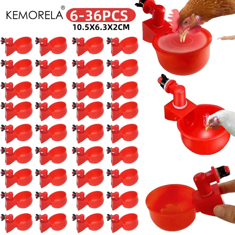 6-36ks kuracie kačacie šálky pitie
