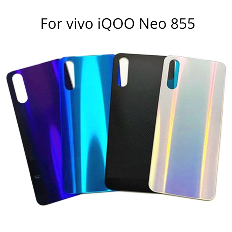6,38 palca pre Vivo IQOO NEO 855 zadné kryty batérie Dvere puzdro Zadné sklenené diely pre Vivo V1936A V1936T Kryt batérie