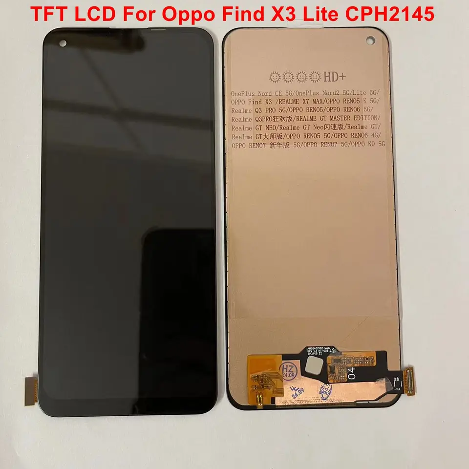 6.43 TFT X3 Lite Display pre OPPO Nájdenie X3 Lite CPH2145 LCD Display Display Touch Panel Screen Digitator Zostava