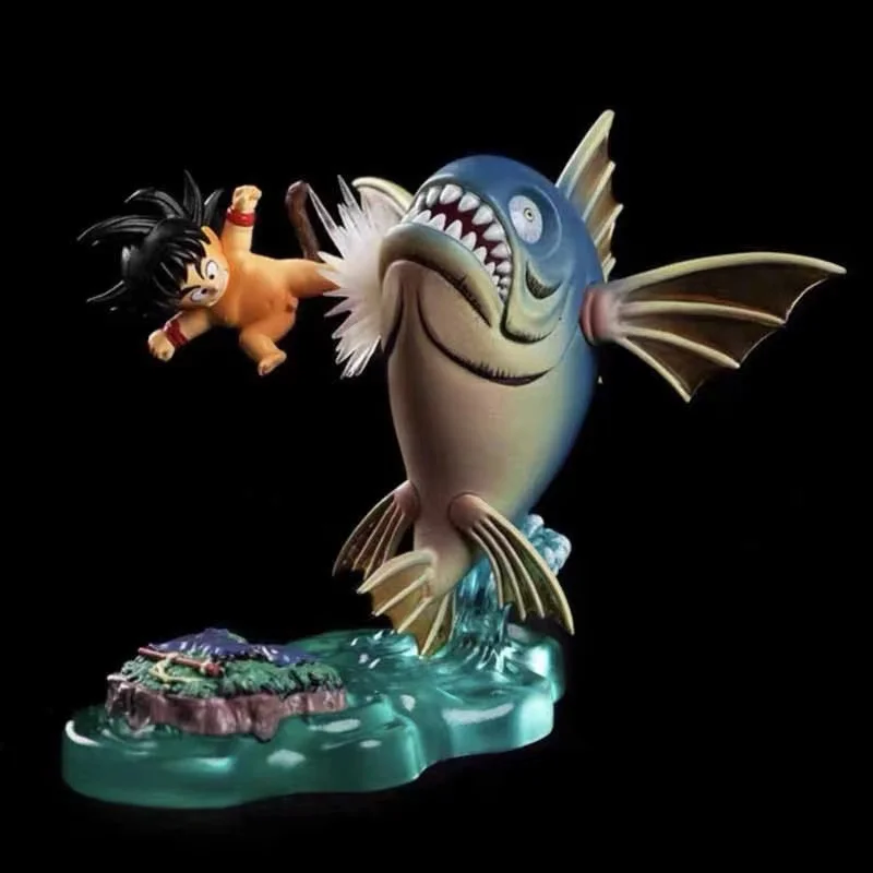 6,5 cm anime dragon loptu pre deti goku figurín syn goku kick rybia PVC Action Action Figure Collective Model Hračky darčeky