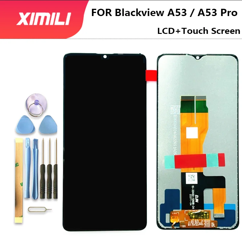 6,52 palca Pôvodný nový pre BlackView A53 A 53 Pro Touch Screen + LCD Display Digitalizátor Výmena