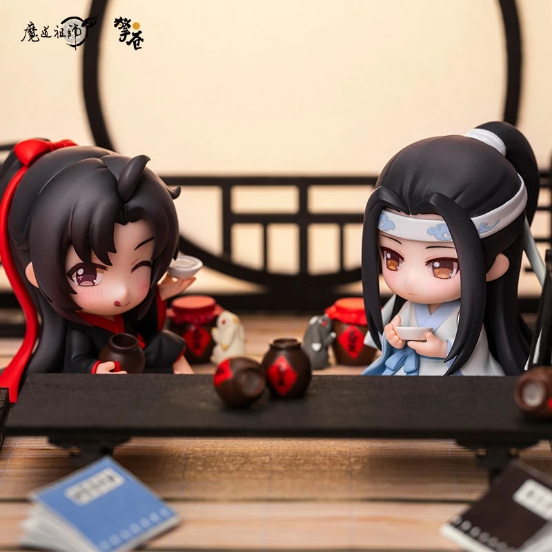 6 cm anime figuruje Untamed Grandmaster démonickej kultivácie Wei Wuxian Lan Wangji Mo Dao Zu Shi Čínsky akčný bábikový model
