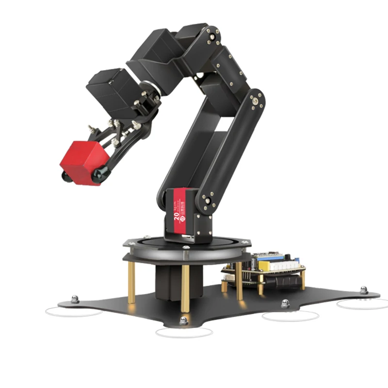 6 DOF Robotické rameno s kovovým pazúrom MG996R 180 stupňov Rotačná základňa pre STM32/pre Arduino Robot DIY Kit