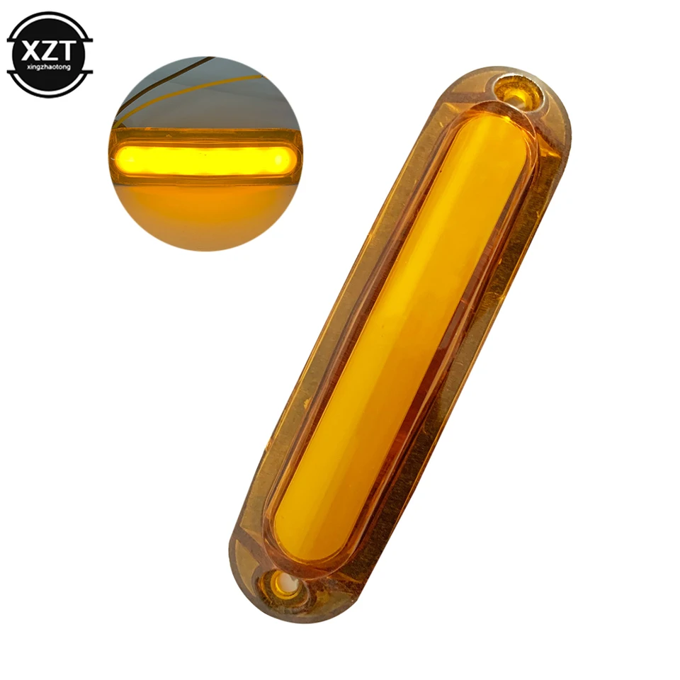 6 LED Truck Light CAR TRAILER PRÍLEČKA LED STRAČKA SVETLÁ Svetlo príves Svetlo zadnú bočnú lampu Lampa pre nákladný automobil 12-24V