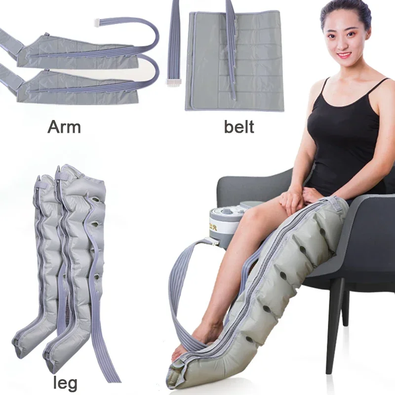 6 Masáž dutiny vzduchovej vlny Masáž teľacieho teľacieho relaxácie Automatická slučka Old Muž Fyzioterapia Maságer 110-220V
