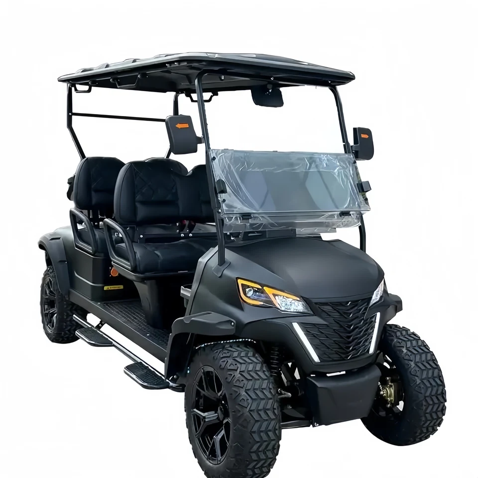 6 miest luxusné golfové buggy elektrické golfové vozíky na predaj motorový golfový tlakový vozík