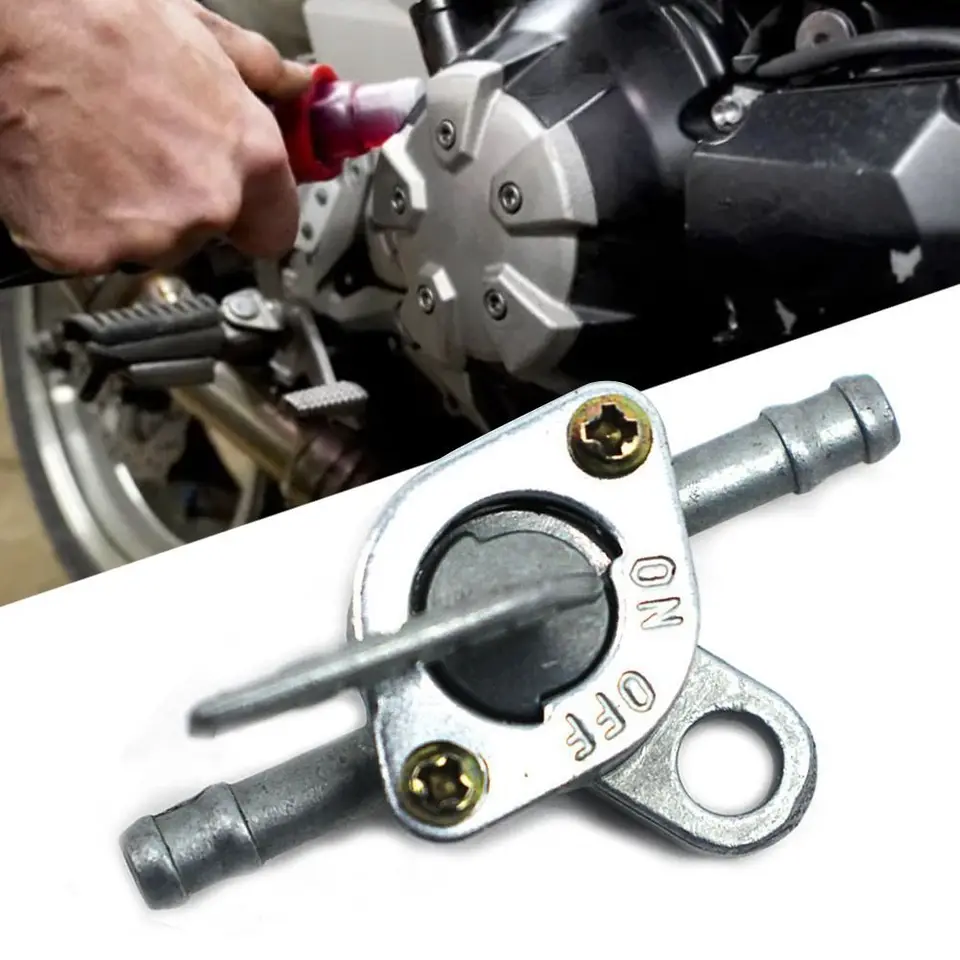 6 mm 1/4 palca motocyklová palivová nádrž Ventil zliatiny zliatiny palivová nádrž Výmena kohútika Výmena vysoko kvalitného motocyklového príslušenstva