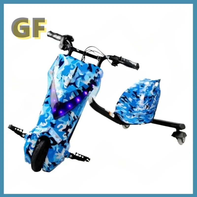 6-palcový 8-palcový pre deti hračky s elektrickým skútrom vysokorýchlostná hliníková zliatina Drift Trike Electric
