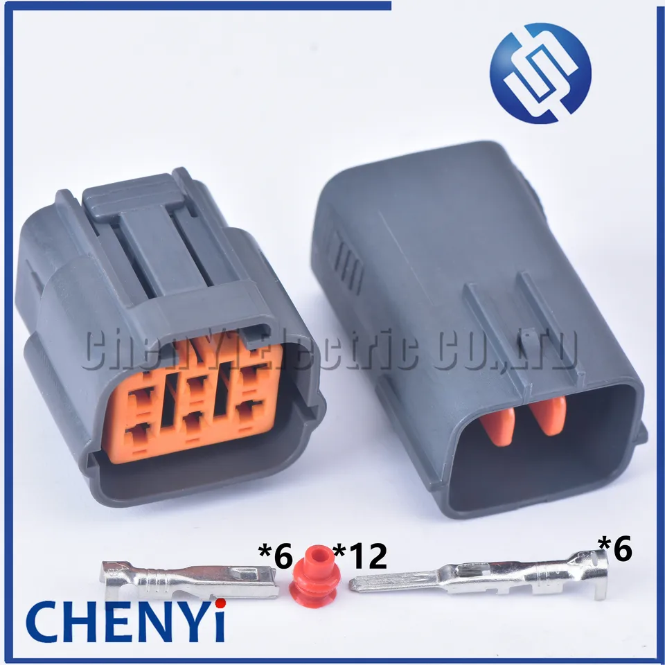 6 PIN 6195-0021 6195-0024 Automatické vodotesné konektorové akcelerátor Pedálové polohu Senzor zástrčky škrtiaca škrtiaca škrtiaca škrtiaca škrtiaca škrtia