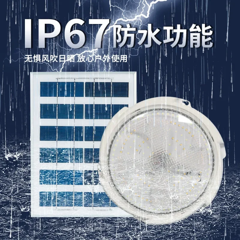 60/100 W LED solárne stropné svetlo prívesok Light Outdoor Indoor Solar-Power Light s Line Corridor Light for Garden Decoration Hot Hot