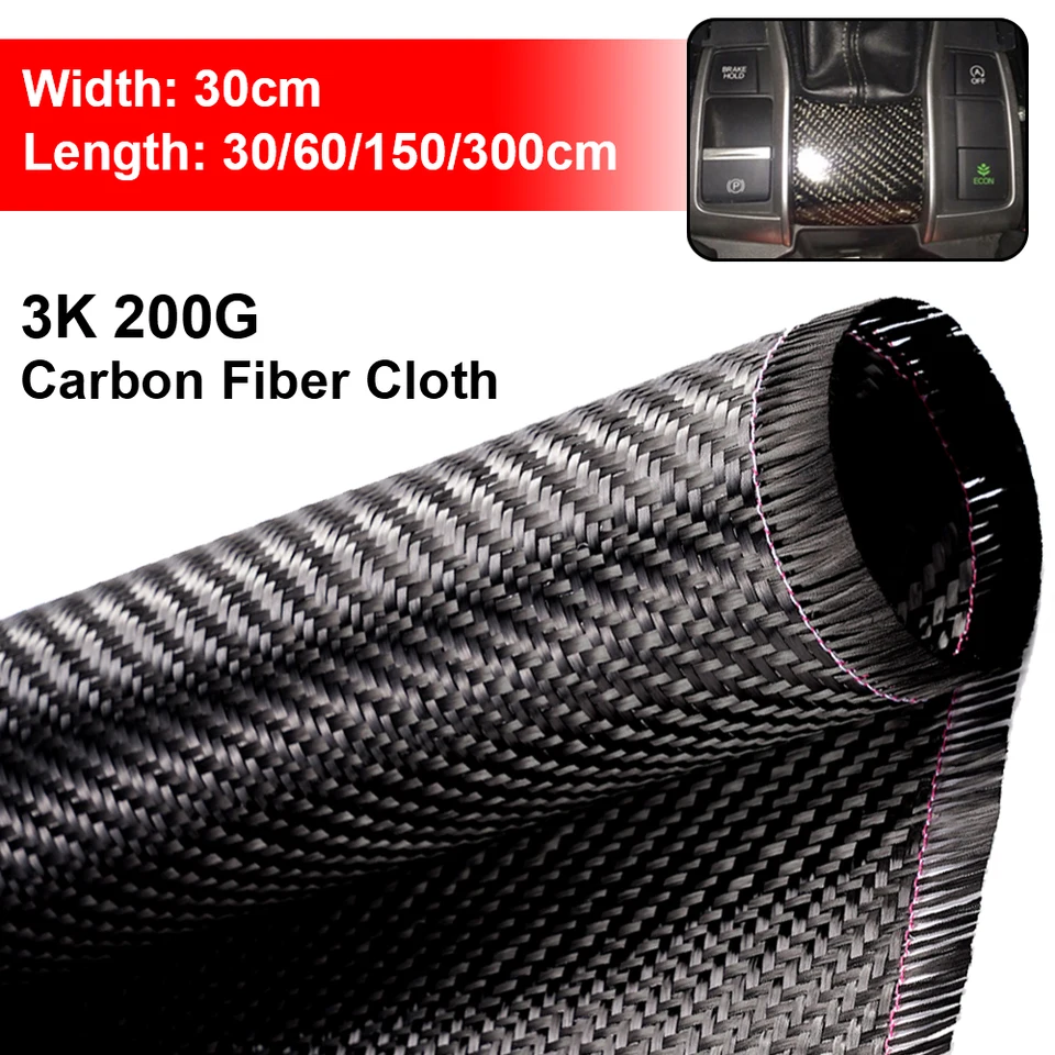 60/11/150/300 cm 3K 200 GSM hrúbka 0,2 mm 30/50 cm širokú farbu uhlíkových vlákien pre komerčné športové vybavenie