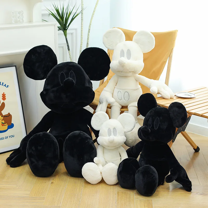 60/80 cm karikatúra Mickey Mouse Dark Mickey Minnie Plush vankúš.