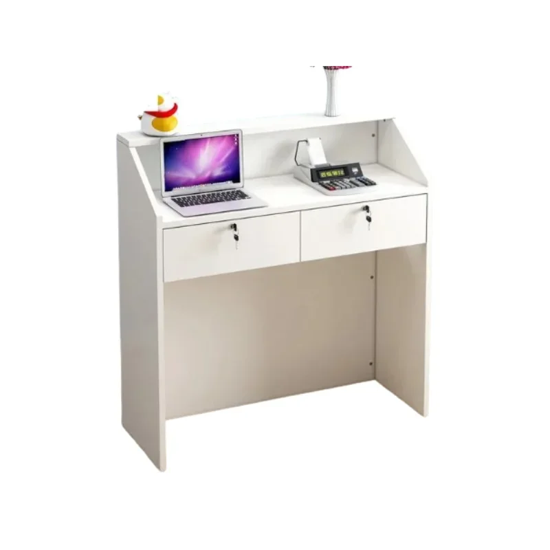 60/80 cm malá strieborná recepcia Hotel Counter Recepcia Popad