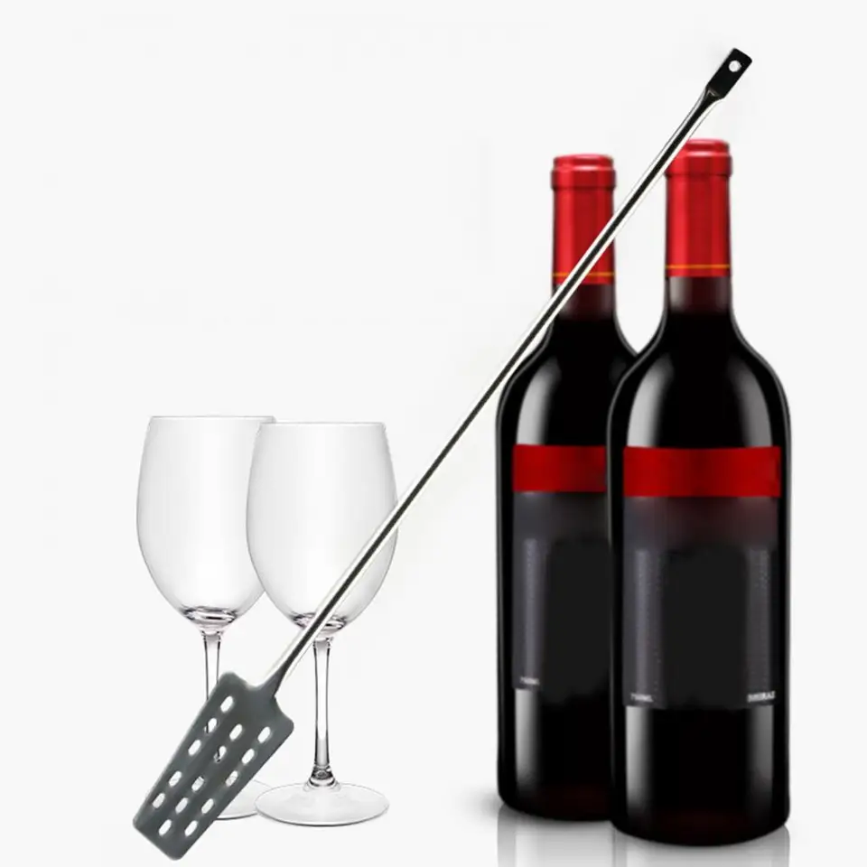 60 cm z nehrdzavejúcej ocele Víno Tun Tun Miešacie premiešanie pádlo Homebrew Home Kitchen Kitchen Bar pivo Vínové náradie