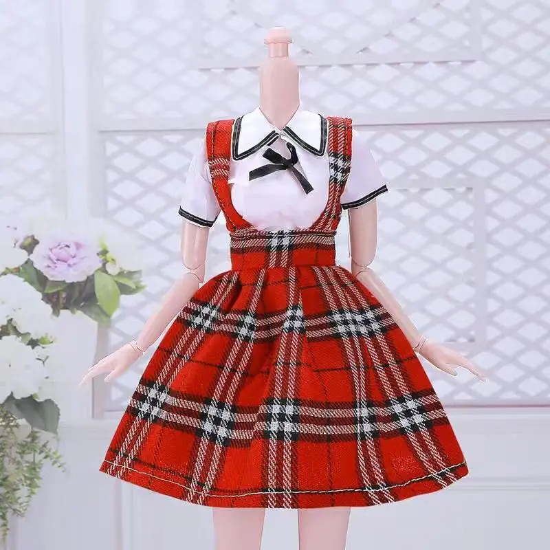 60 cm ženské bábiky oblečenie 1/3 bjd príslušenstva študentská sukňa princezná oblečená doplnky