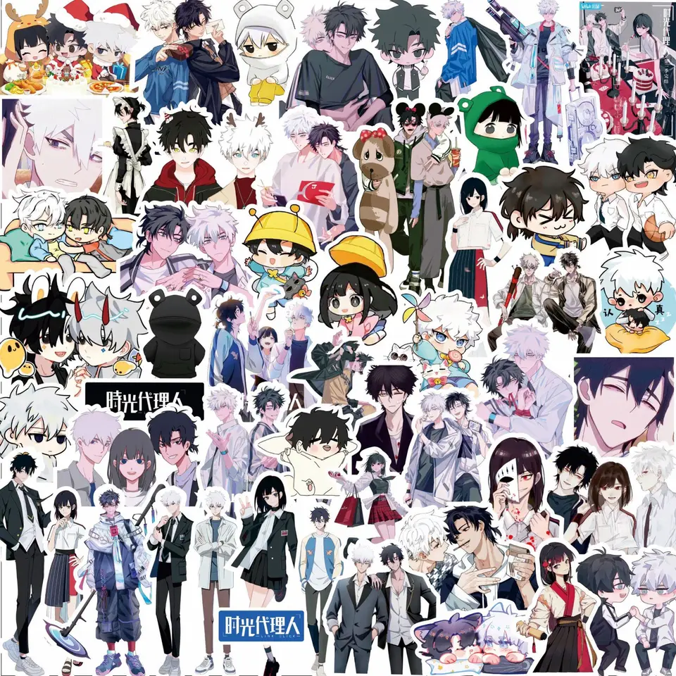 60 ks/set link Click Stickers Cheng Xiaoshi Lu Guang Qiao Ling Kawaii Scrapbooking pre fanúšikov Darček