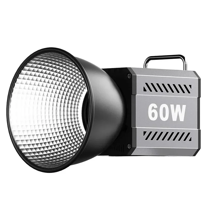60 W COB vreckové vysoko výkonné výplňové svetlo fotografia LAMP Profesionálne snímanie videa na mieste osvetlenie javiska