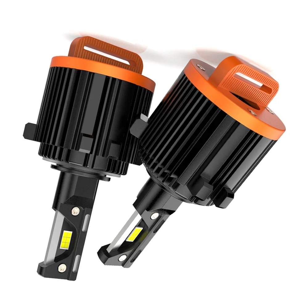6000lm H7 LED svetlomety LED svetlomety Wireless 50 W Automatické diódové žiarovky H7 Turbo LED 12V 6000K pre VW GT7 Golf 7