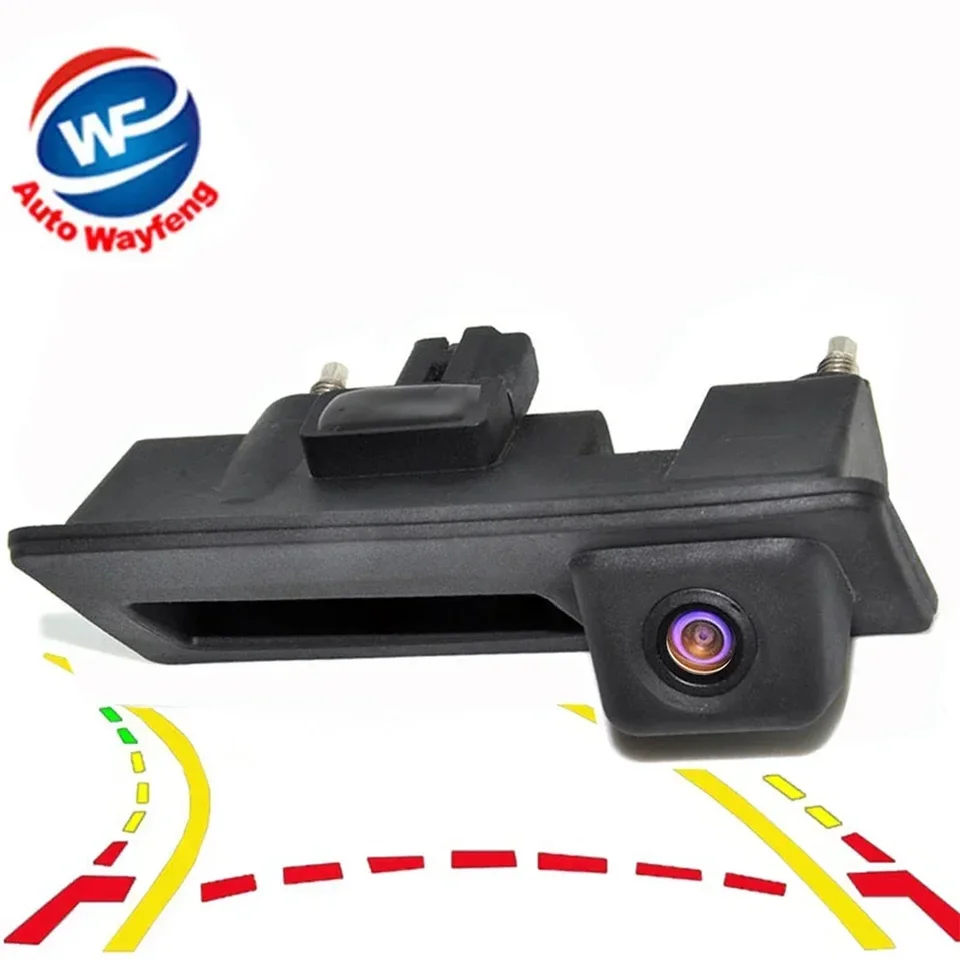 600line CCD Dynamická trajektória Trunk Ruck Ruck Ruck Zadný výhľad kamery pre VW Passat/Tiguan/Golf/Touran/Jetta/Touareg/Magotan Superb Superb Cam