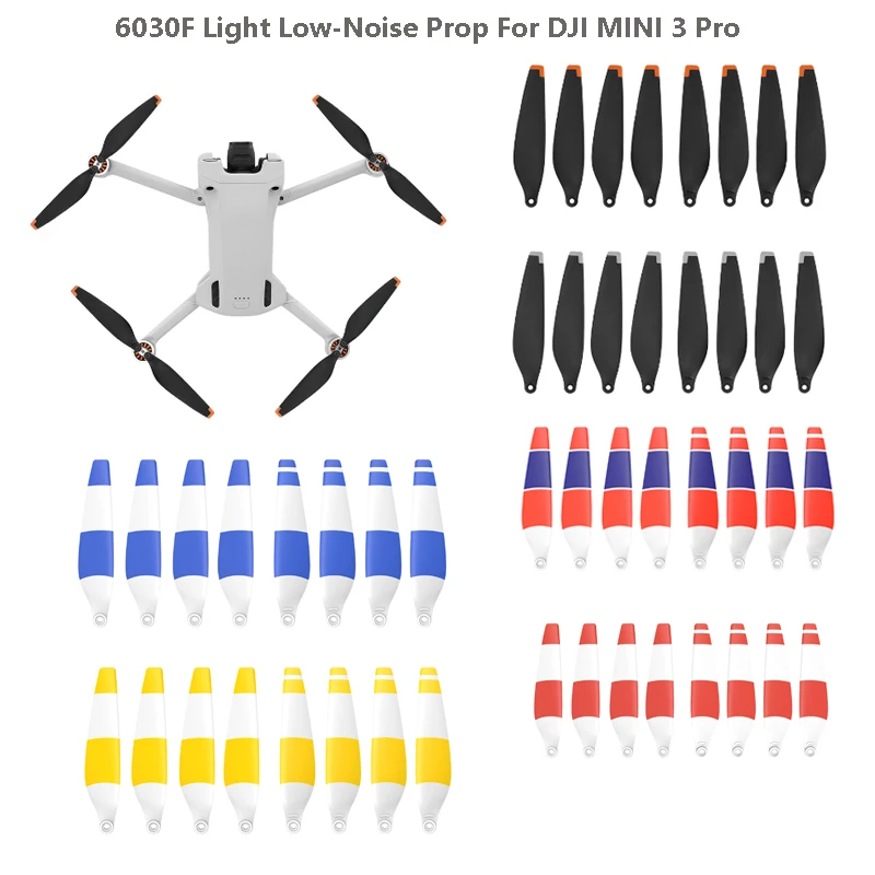 6030 vrtuľa pre DJi Mini 3 Pro Norks Blade Light Weight Wing Fanúšikov