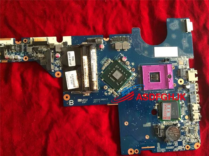 605139-001 pre HP CQ62 LAPTOP základná doska DA0AX3MB6C2 100% funguje perfektne