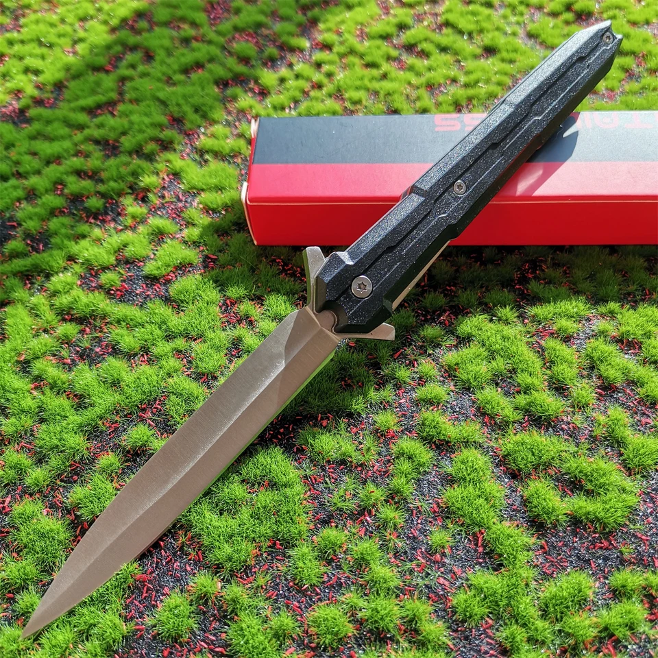 60HRC Tactical Knife vrecko Skladanie noža z nehrdzavejúcej ocele A dobrý darček na prežitie kempingu a vonkajšie použitie EDC Tools