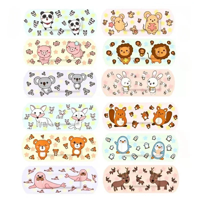 60ks/120ks kawaii karikatúra zvierat Vzor vodotesného pásma pomoci hemostáza adhézne detské bandáže rana detské príslušenstvo detské príslušenstvo