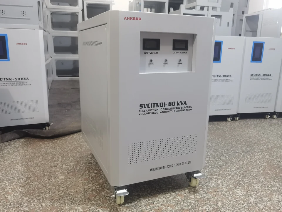 60KVA Vstup 220V ± 20% Výstup 220 V jednofázový regulátor napätia