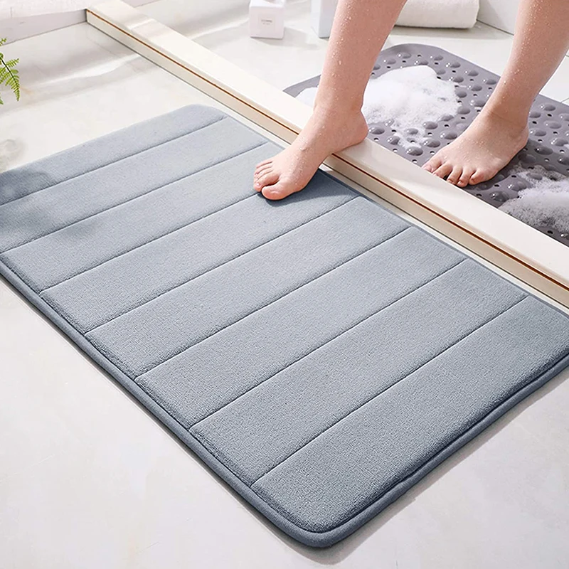 60x40 cm domáca vaňa rohož super absorbent kúpeľne koberce koberce mäkká pamäť pena podlahová spálňa toaleta