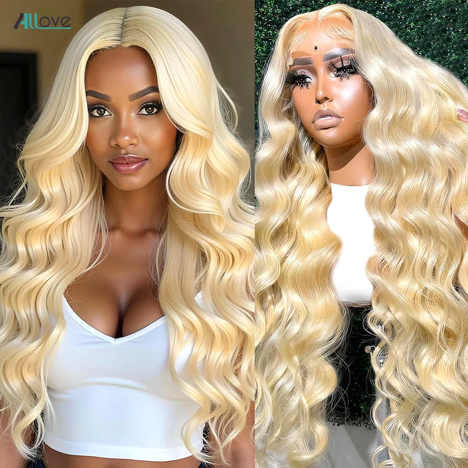 613 Plná čipka parochňa Blonde čipka Čelná parochňa 13x4 Body Lace Lace Predná parochňa Brazílska vopred prehodená remy parochne pre ženy ľudské vlasy