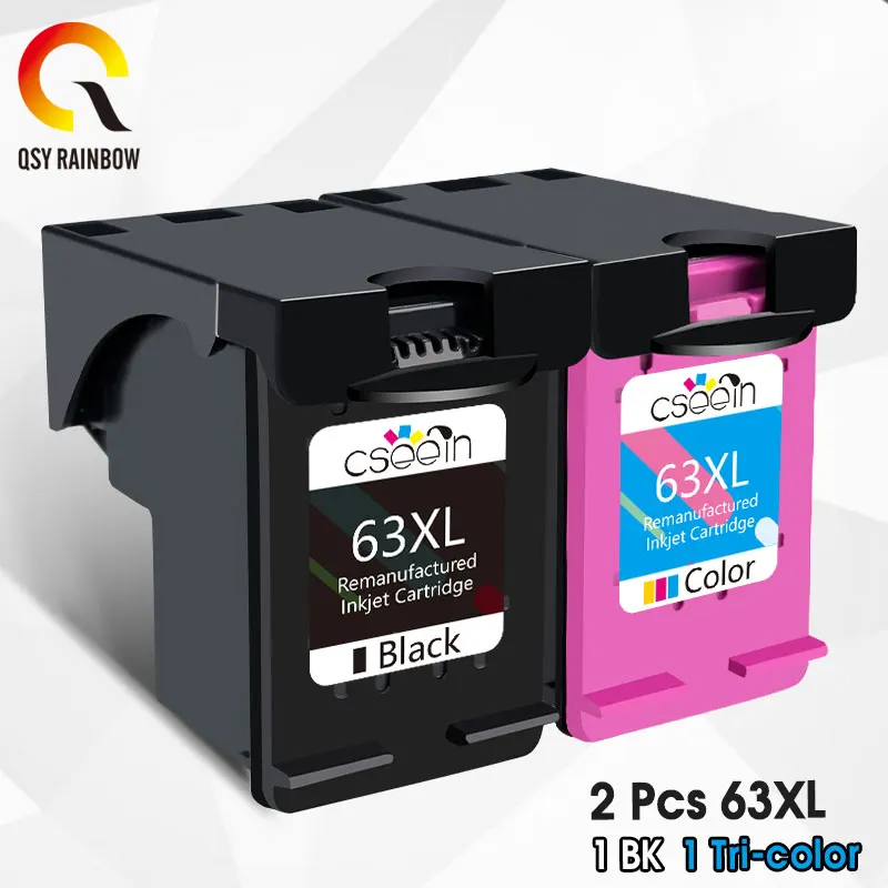 63xl atramentová výmena kazety za HP 63 HP63 XL kompatibilný DeskJet 1110 1111 1112 2130 2131 2132 TLAČ