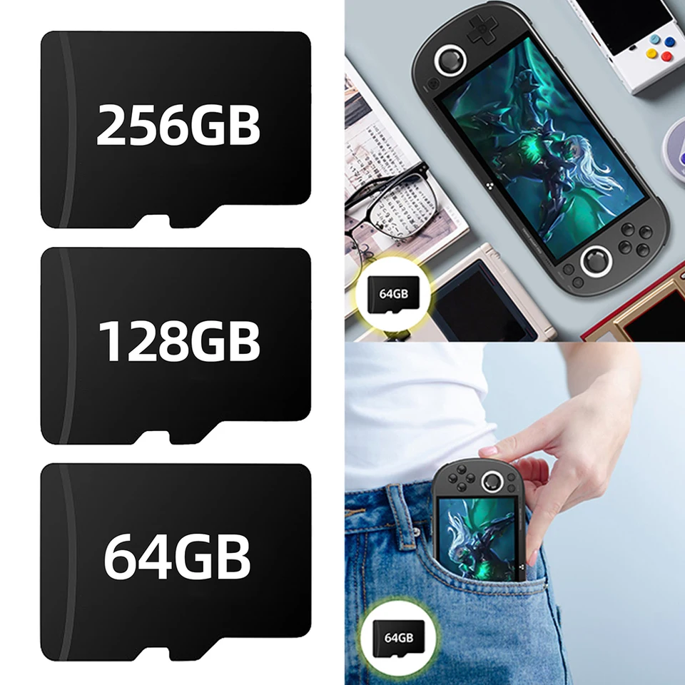 64/128/256GB herná pamäťová karta hernej karty herná pamäťová karta pre trimui tehlovú ručnú hernú konzolu