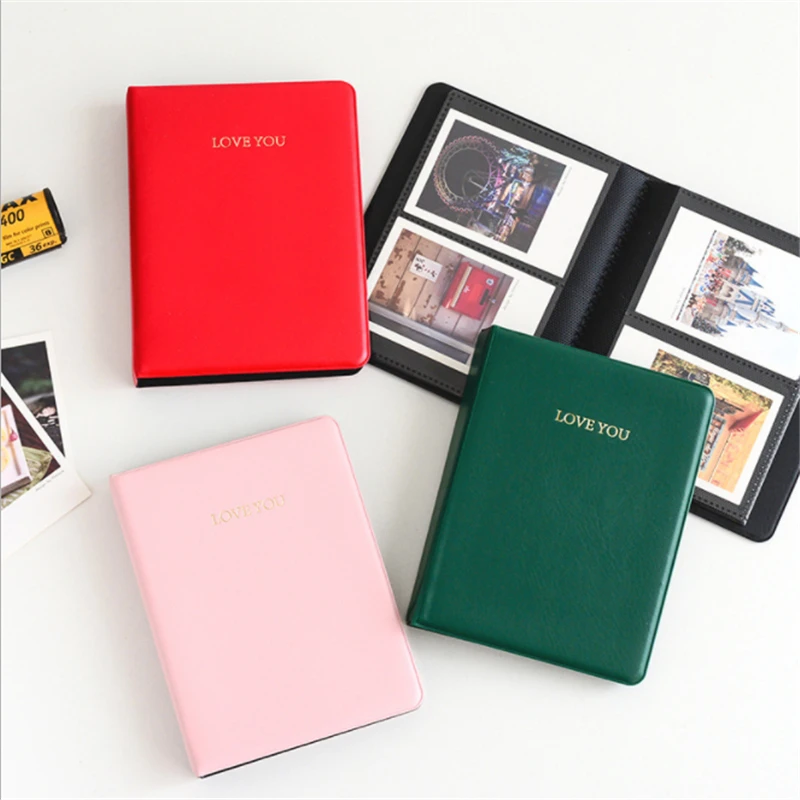 64 vreciek pre polaroidné fotoalbum Mini Instant Picture Case Usamer pre Fujifilm Instax Mini Film 8 Kórea Instax Album