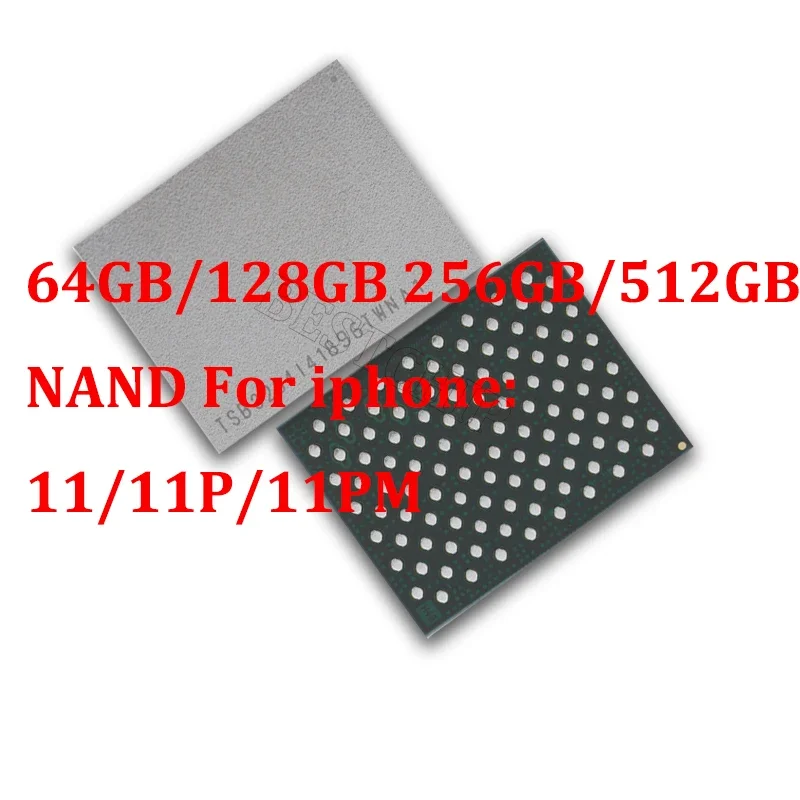 64GB 128 GB 256GB 512 GB HDD NAND IC čip pre iPhone 11 Pro Max 11PRO 11PRO/MAX 64G 128G 256G 512G