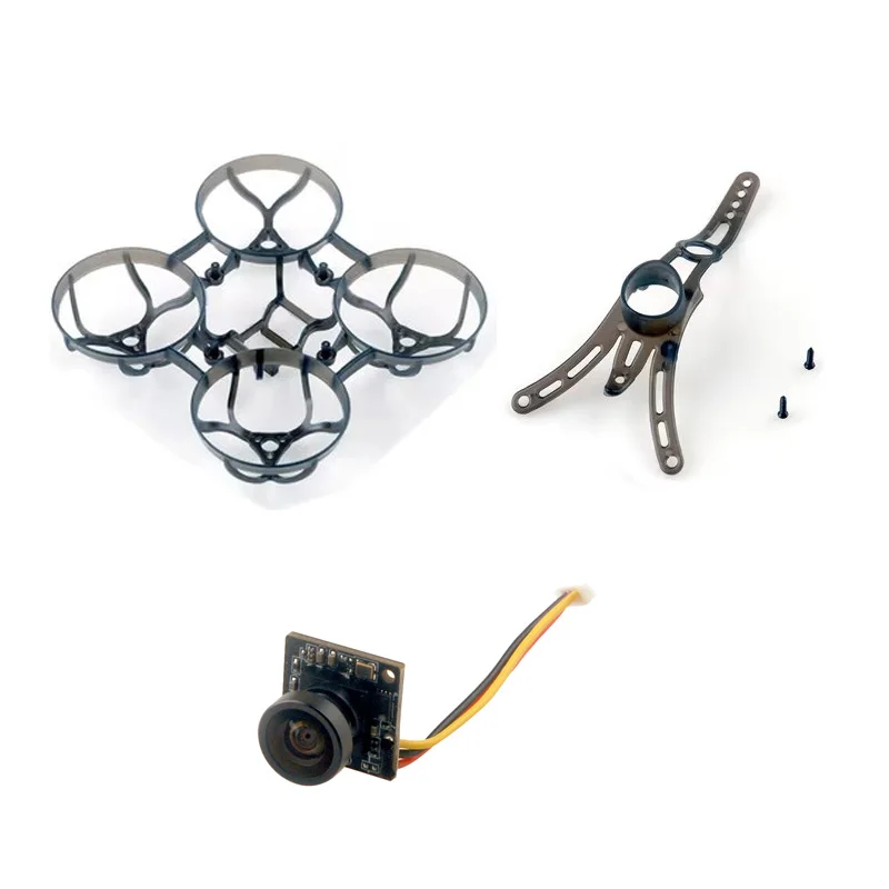65 mm rám pre HappyModel Mobula6 2024 / Mobula6 ECO 2024 / s držiakom na držiak na fotoaparát / Nano7 1/3 CMOS 800TVL FPV Fotoaparát