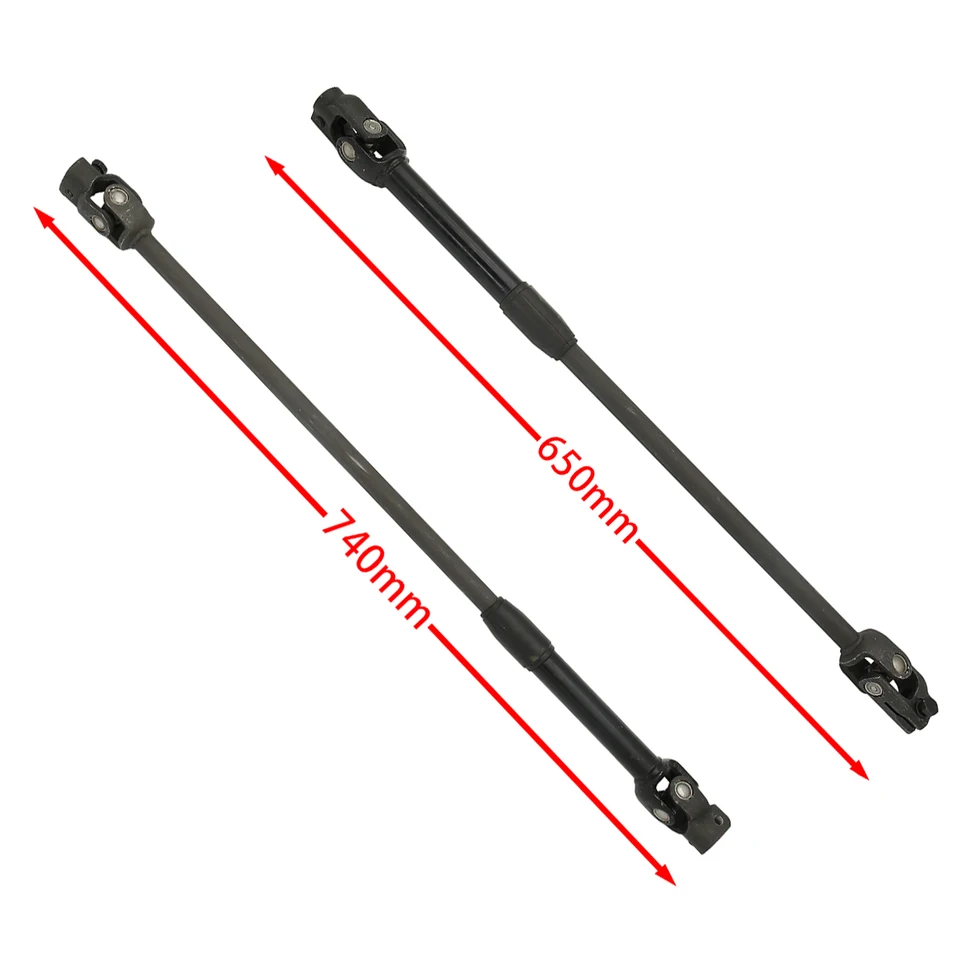 650 mm-740 mm 30t 30T nastaviteľné riadenie Knuckle Go Kart U spojky hriadeľa tyče 200 ccm 250 ccm Buggy UTV Quad ATV diely