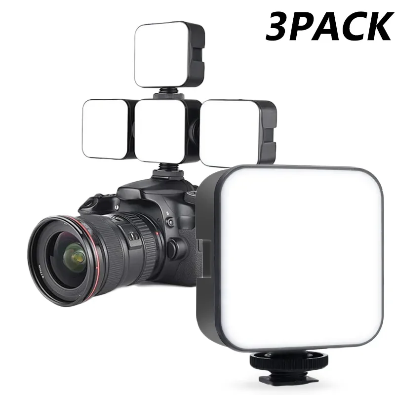6500K Mini LED náplň LIGHT MOBILNÝ PLYT Selfie Livestreaming Lamp prenosný prenosný notebook Video Photography Studio make -up lampa FLEPT LIGHT LIGHT