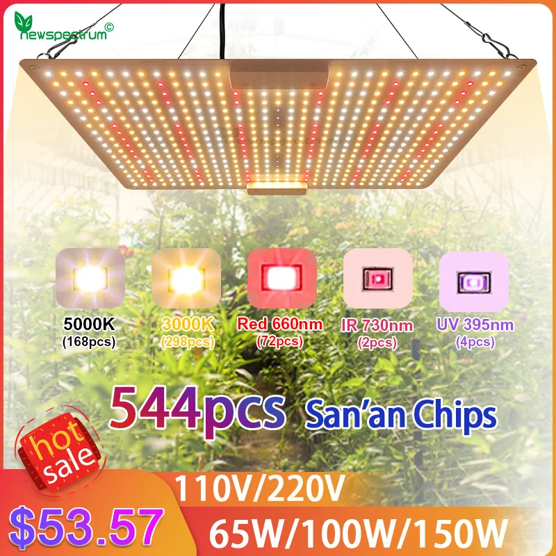 65W 100 W 150 W LED hliníkový substrátový prepínač rastlinného prepínača, ktorý sa používa na rast kvetinových a zeleniny